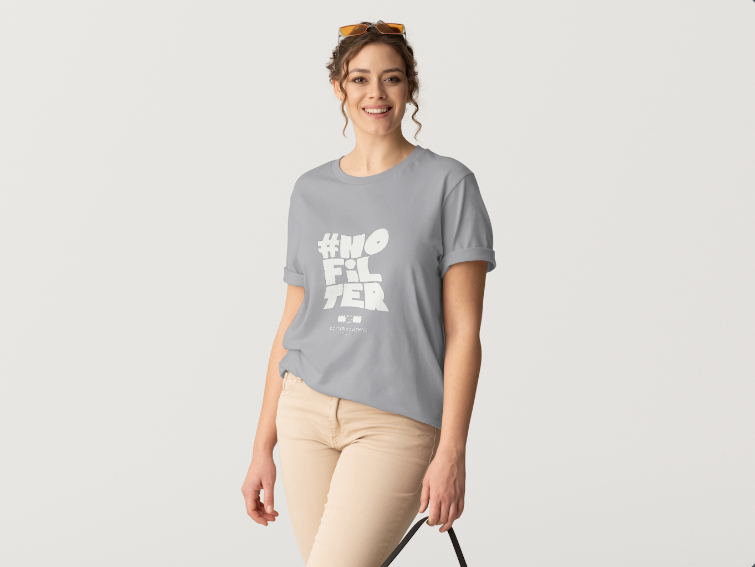Novra – No Filter Graphic T-Shirt